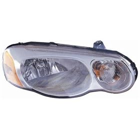 2004-2005 (2004 2005 04 05) Chrysler Sebring Sedan Headlight Assembly All Wheel Drive - Passenger Side - DOT Certified Headlight