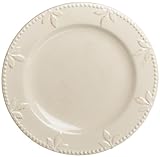IMAGE OF Signature Housewares Sorrento 11-Inch Dinner Plates, Ivory, Set of 6
