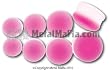 PINK SILICONE PLUGS PSILPK25- 25MM(1")