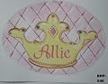 Princess Crown Personalized Wall Plaque