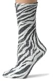 Hue Womens Furry Zebra Socks
