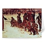 Baron von Steuben drilling American recruits.. - Greeting Card (Pack of 2) - 7x5 inch - Art247 - Standard Size - Pack Of 2