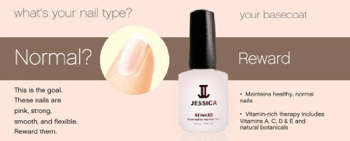 Jessica Nail Systems Reward Base Coat .5oz