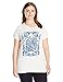 Lucky Brand Women's Plus Size Embroidered Bird Top