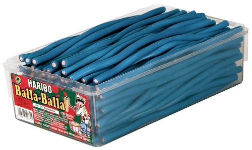 Haribo Balla-Balla Himbeere/Brombeere, 1er Pack (1 x 1.275 kg Dose)