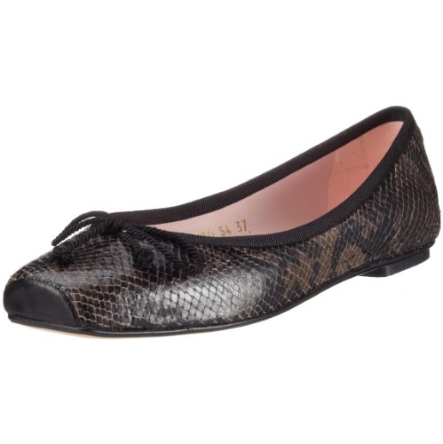 Pretty Ballerinas Womens 35629 - Anac Belluci Red Snake Leather Ballet 35629 5 UK