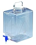 NALGENE ナルゲン透明活栓付角型瓶2322 9L /5-058-01