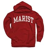 Marist Red Foxes Red Arch Hooded Sweatshirt