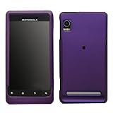 Motorola A955 Droid 2 Rubberized Shield Hard Case - Dr. Purple