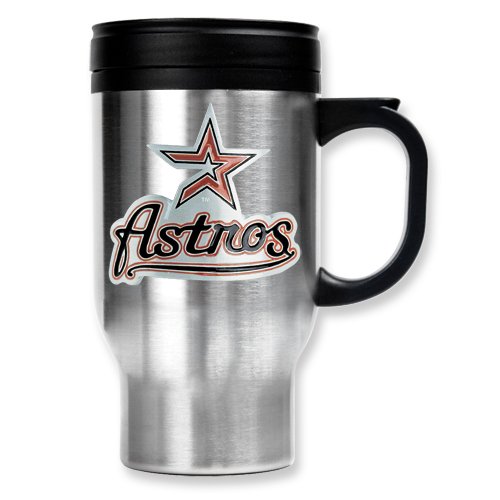 Houston Astros 16oz Stainless Steel Travel Mug