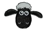 Produkt-Bild: Shaun das Schaf 5,4 cm * 3,8 cm B&Uuml;GELBILD AUFN&Auml;HER APPLIKATION Kopf Herde Lamm Sch&auml;fer Tier Tiere Bauernhof Patch