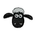 Shaun das Schaf 5,4 cm * 3,8 cm B�GELBILD AUFN�HER APPLIKATION Kopf Herde Lamm Sch�fer Tier Tiere Bauernhof Patch
