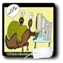 Londons Times Funny Computer Cartoons - Why Snails Should Not Get Email Addresses - Mouse Pads