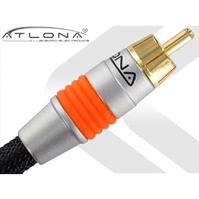 1M ( 3FT ) ATLONA DIGITAL COAXIAL ( SPDIF ) AUDIO CABLE, Audio cable, Electronics and... by Atlona