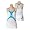 White/Pure Cyan