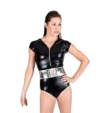 Hooded Tank Leotard - N8447GOLM - Gold Metallic - Medium