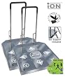 2 Dance Dance Revolution iON Arcade metal dance pad with handle bar for PC - Dance Dance Revolution