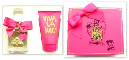VIVA LA JUICY - Juicy Couture - 2er-Geschenkset - traumhaft - 50ml EDP + 125 ml Bodylotion Preisvergleich