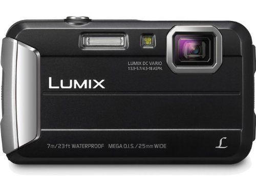 Panasonic Lumix DMC-TS25 16.1 MP Tough Digital Camera with 8x Intelligent Zoom (Black)