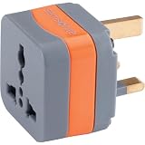 Samsonite Grounded Adaptor Plug - United Kingdom, Ireland, Hong Kong, Singapore