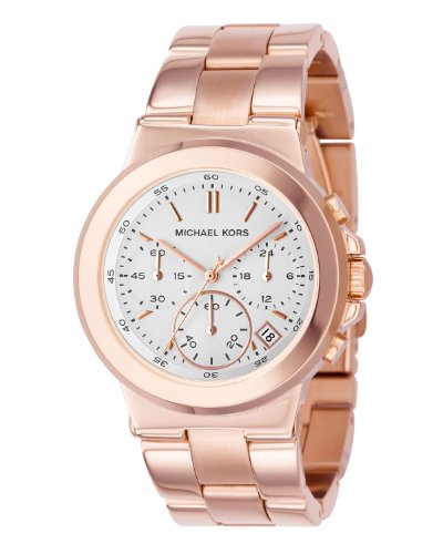 Michael Kors Quartz, White Dial with Rose Goldtone Bracelet - Womens Watch MK5223
