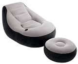 Intex Inflatable 1 Person Chair + Ottoman