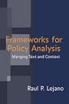 Frameworks for Policy Analysis: Mergi...
