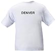 DENVER - City-series - Heather Grey or White T-shirt