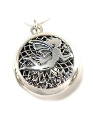 925 Sterling Silver Aromatherapy Fairy Locket with 5 Refill Pads