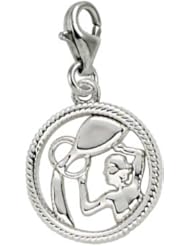 Rembrandt Charms Aquarius Charm with Lobster Clasp
