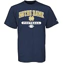 Russell Notre Dame Fighting Irish Navy Blue Football T-shirt