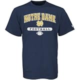 Russell Notre Dame Fighting Irish Navy Blue Football T-shirt