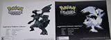 2 Collectible Pokemon Black & White Version DS Game Promo Wall Clings / Stickers