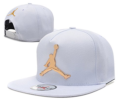 Iee- New Arrive Fashion Golden Metal Michael Jordan Snapback Hats Baseball Caps Style 04