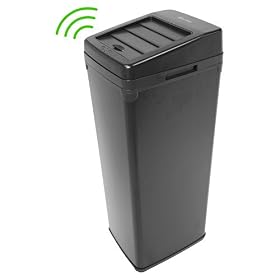 iTouchless Fully Automatic White Color Touchless Trashcan SX