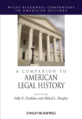 A Companion to American Legal History (Wiley Blackwell Companions to American History)