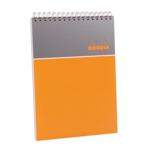 Rhodia Pads Metal Orange Cover Graph 6 X 8 1 4 Image Rhodia Pads Metal Orange Cover Graph 6 X 8 1 4