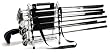 Golf Club Frame Club Carrier