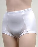 Venus NEW 2 Pack SATIN PLAIN WHITE SHORT GIRDLE #1742 sz M