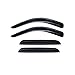 VIOJI 4pcs Dark Smoke Outside Mount Style Sun Rain Guard Vent Shade Window Visors Compatible with 98-03 Dodge Durango 00-04 Dakota Crew Cab (Aka Quad Cab) Which Has 4 Full Size Doors