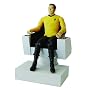 Star Trek Deluxe Edition Captain Kirk and Electronic Command Chair Action Figure