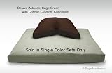 Cosmic Cushion (Kapok or Buckwheat Hull) & Zabuton Meditation Cushion Set