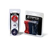 Columbus Blue Jackets Golf Ball & Tees Set