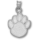 Penn State University Lion Paw 5/8 Pendant (Silver)