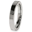 Flat Polished Tungsten Carbide Band (4.0mm) - Sizes 5 - 13