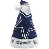 Dallas Cowboys 2011 Colorblock Runoff Plush Santa Hat