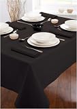 Cuisine Black Pack of Four Napkins