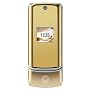 Motorola KRZR K1 Unlocked Cell Phone with 2 MP Camera, MP3/Video Player, MicroSD Slot--International Version with No Warranty (Summit Gold)