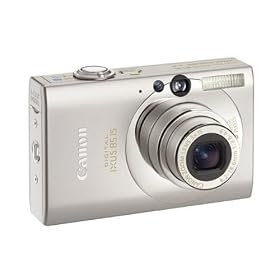 Canon Digital IXUS 85 IS Compact Camera - Silver (10 MP, 3x Optical Zoom) 2.5 inch High Resolution PureColor LCD II