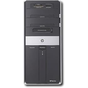HP Pavilion M9350F Desktop PC (2.50 GHz AMD Phenom X4 9850 Processor, 6 GB RAM, 750 GB Hard Drive, DVD Drive, Vista Premium)